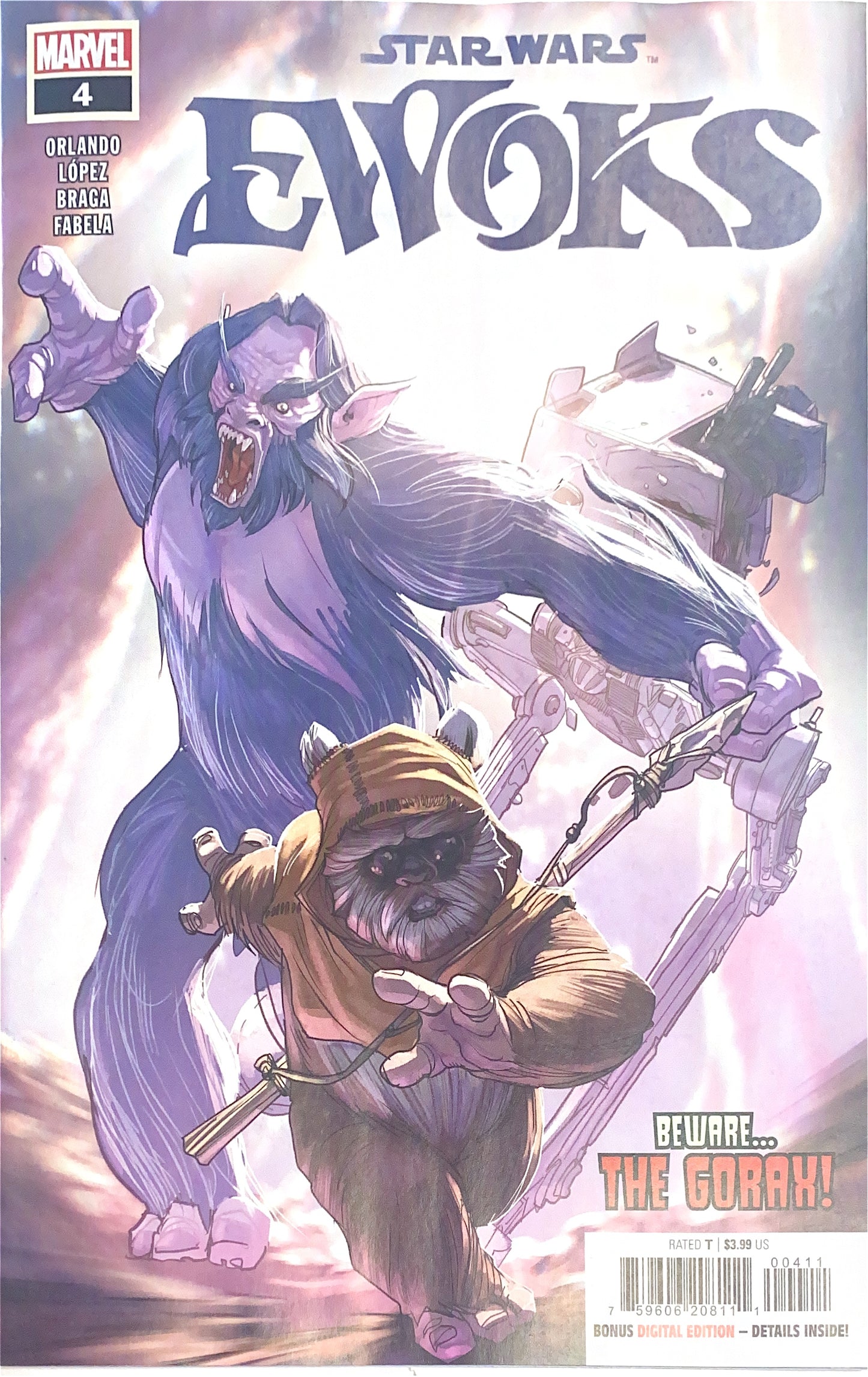 MARVEL COMICS STAR WARS EWOKS #4