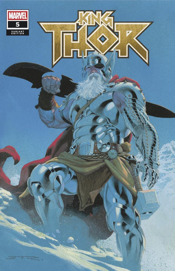 MARVEL COMICS BATTLEWORLD #4 ESAD RIBIC KING THOR VARIANT
