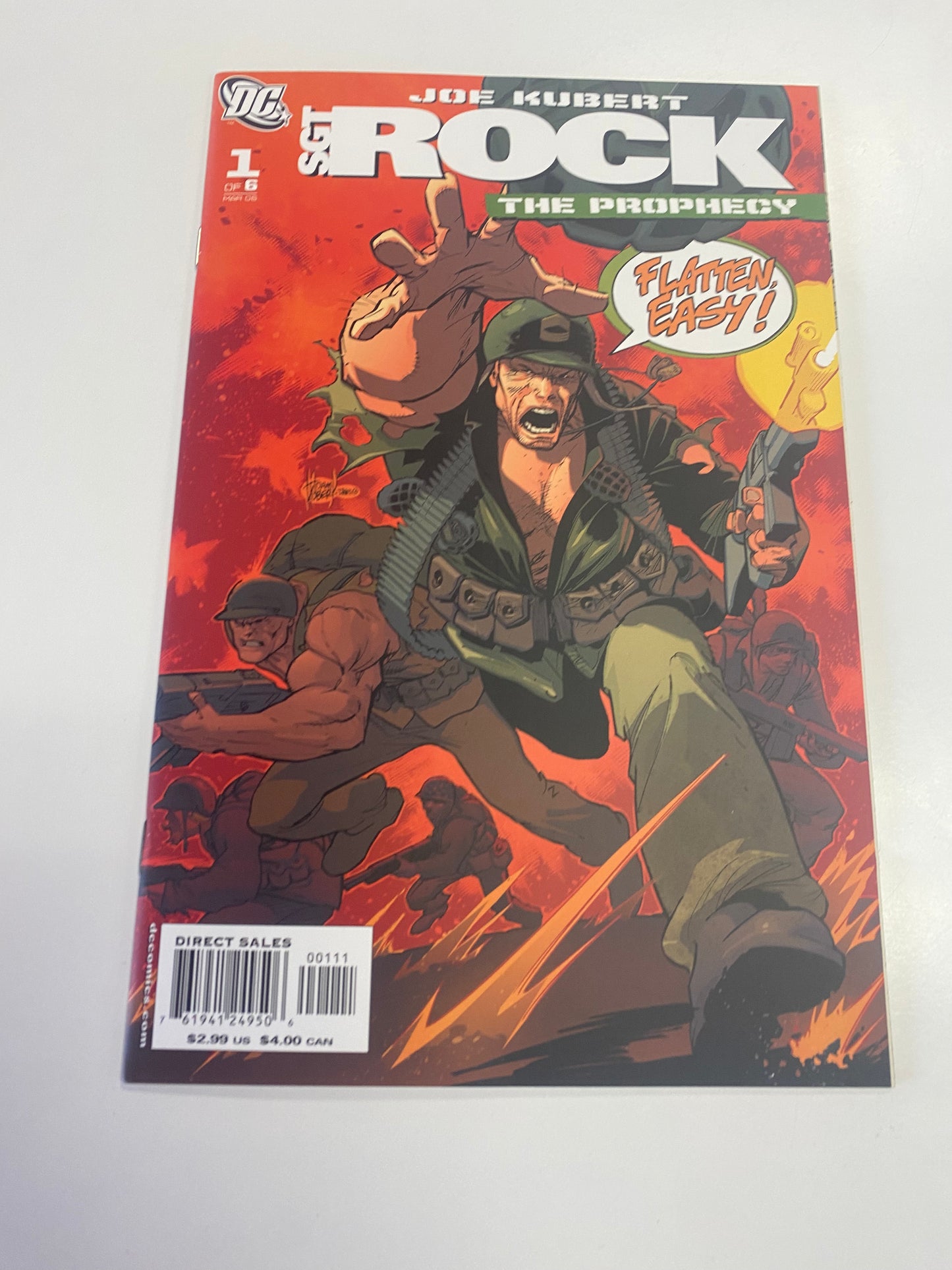 DC COMICS SGT ROCK THE PROPHECY #1 COVER B (2006)