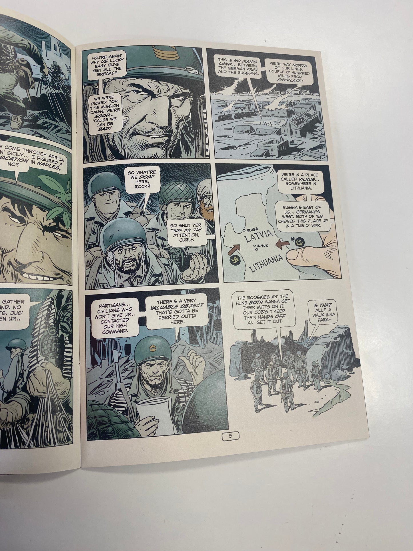 DC COMICS SGT ROCK THE PROPHECY #1 COVER B (2006)
