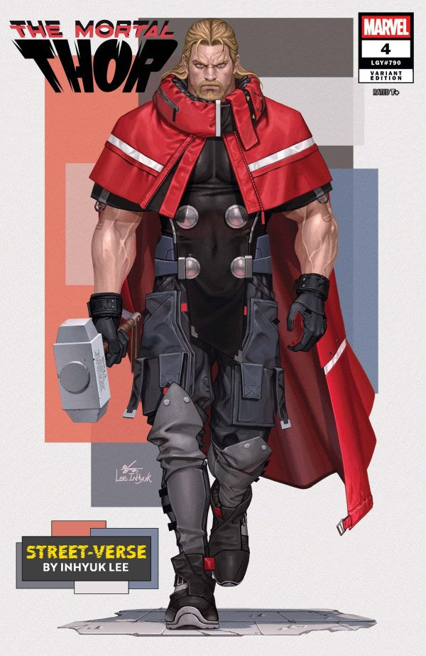 MARVEL COMICS THOR #4 INHYUK LEE STREET-VERSE VARIANT