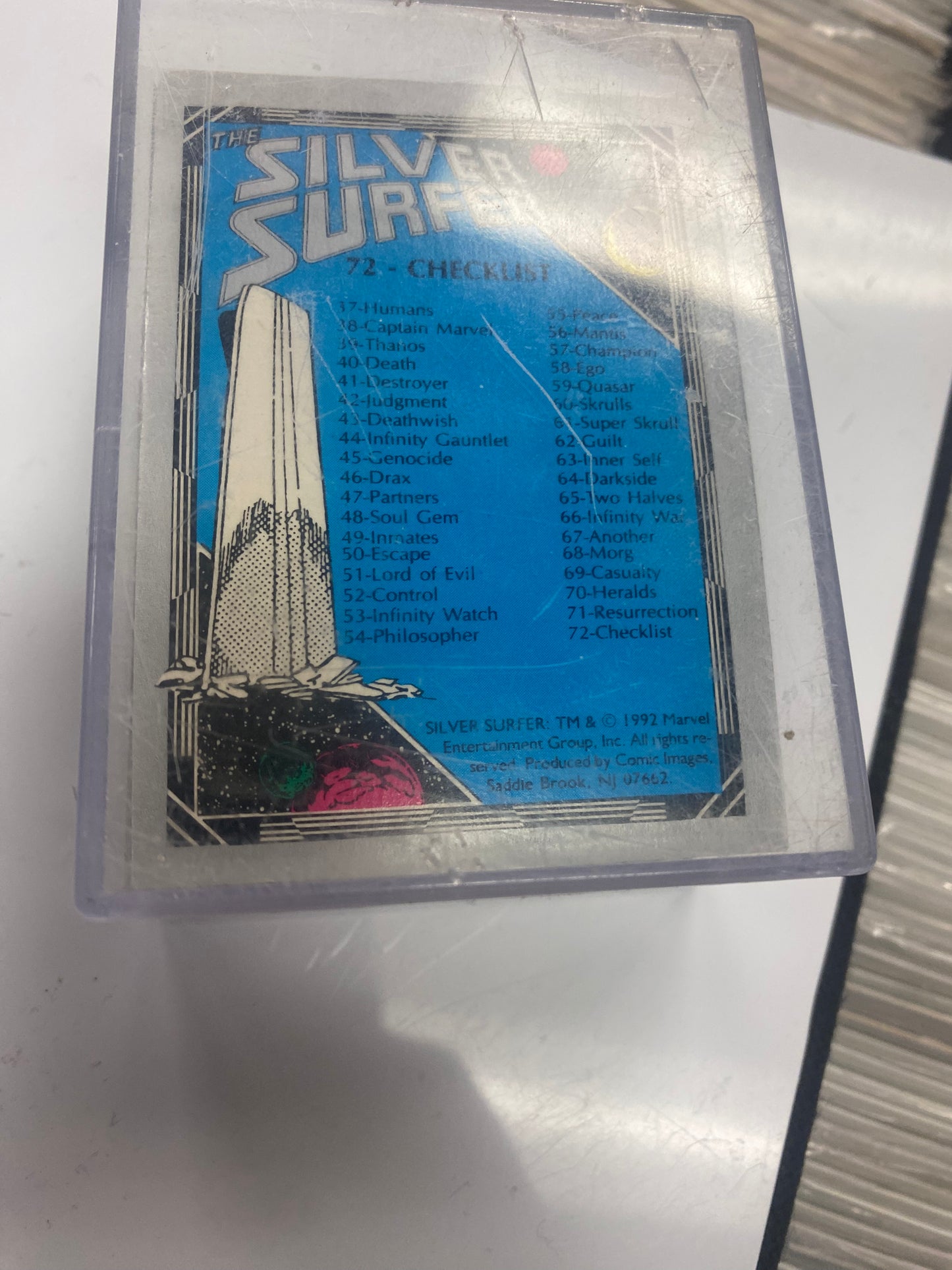 SILVER SURFER (1992) CARD SET