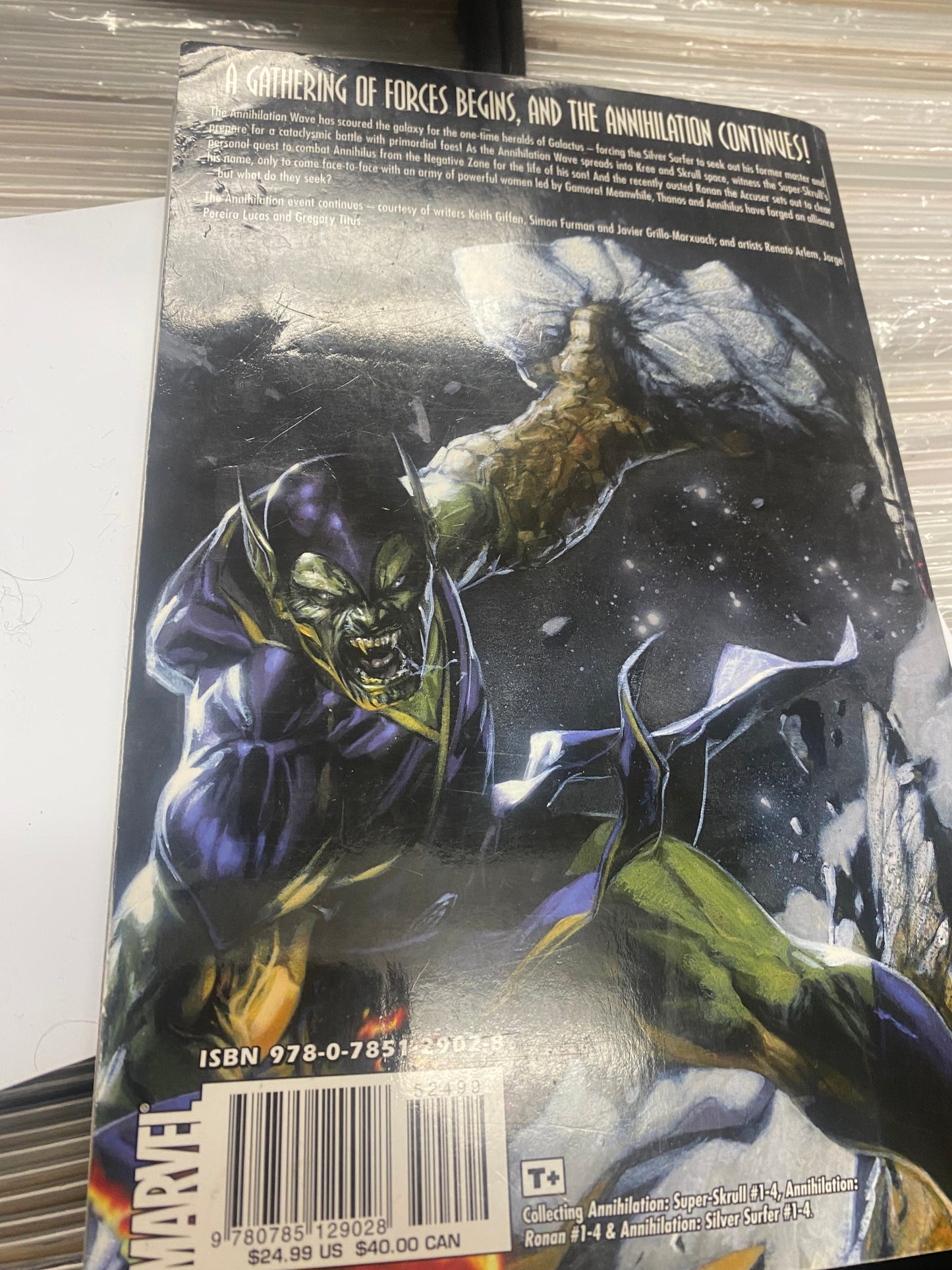 MARVEL COMICS ANNIHILATION BOOK 2 (2007)