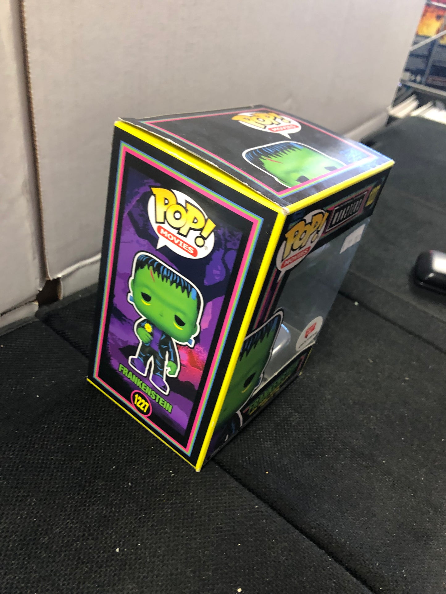FUNKO POP POP MOVIES UNIVERSAL STUDIOS MONSTERS  # 1227 FRANKENSTEIN WALGREENS EXCLUSIVE GOOD CONDITION