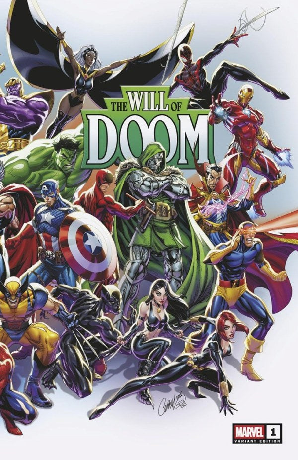MARVEL COMICS THE WILL OF DOOM #1 J. SCOTT CAMPBELL WRAPAROUND VARIANT
