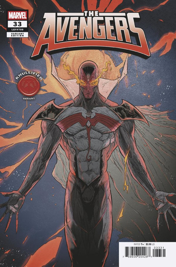 MARVEL COMICS AVENGERS #33 ADAM POLLINA KNULLIFIED VARIANT
