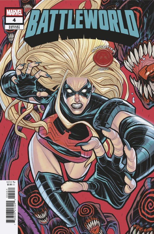 MARVEL COMICS BATTLEWORLD #4 ELIZABETH TORQUE KNULLIFIED VARIANT