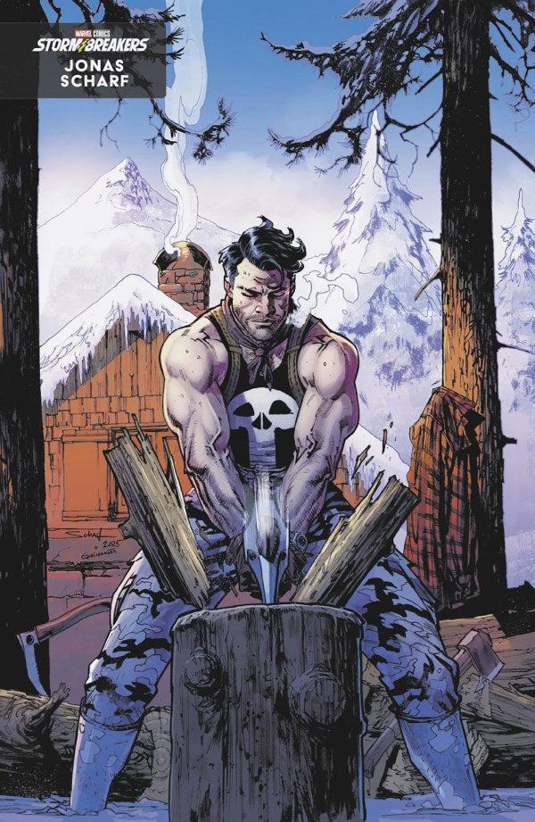 MARVEL COMICS DAREDEVIL/PUNISHER: THE DEVIL'S TRIGGER #2 JONAS SCHARF WINTER BREAK VARIANT