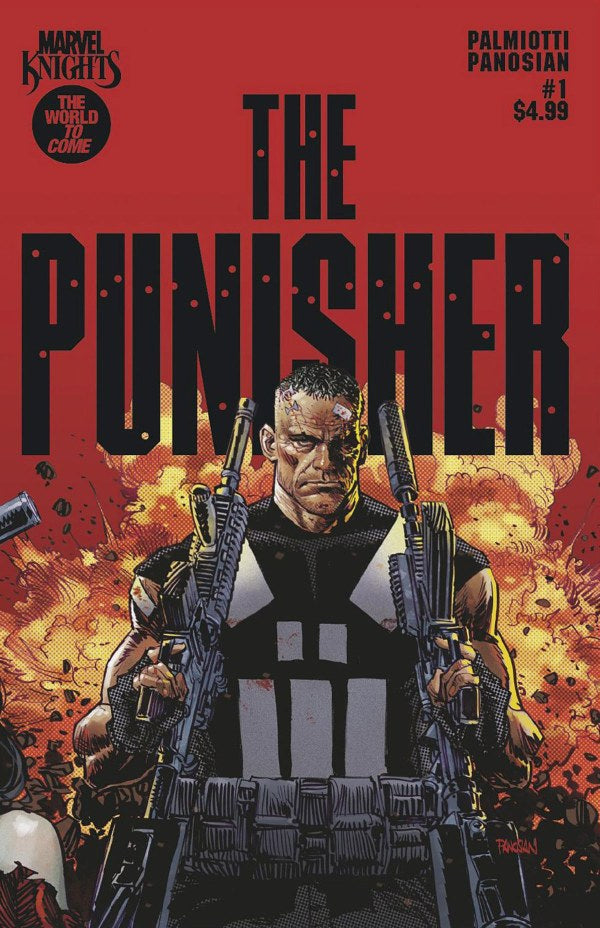 MARVEL COMICS MARVEL KNIGHTS: PUNISHER #1 DAN PANOSIAN 2ND PRINTING VARIANT