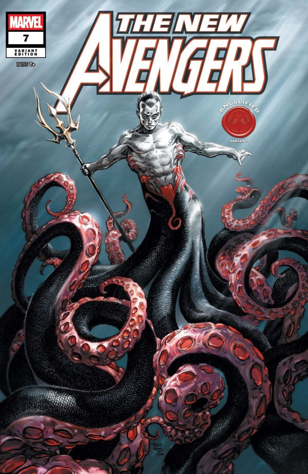 MARVEL COMICS NEW AVENGERS #7 AARON KUDER KNULLIFIED VARIANT