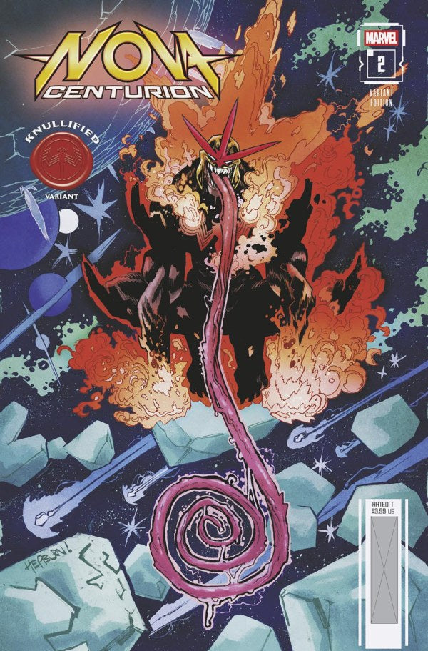 MARVEL COMICS NOVA: CENTURION #2 SCOTT HEPBURN KNULLIFIED VARIANT