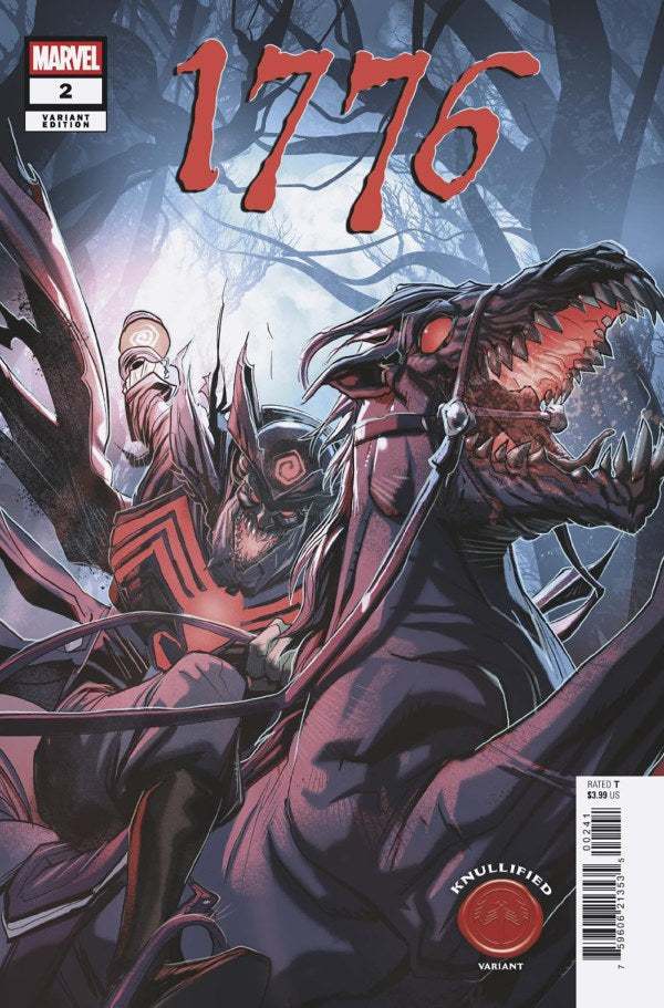 MARVEL COMICS 1776 #2 PETE WOODS KNULLIFIED VARIANT