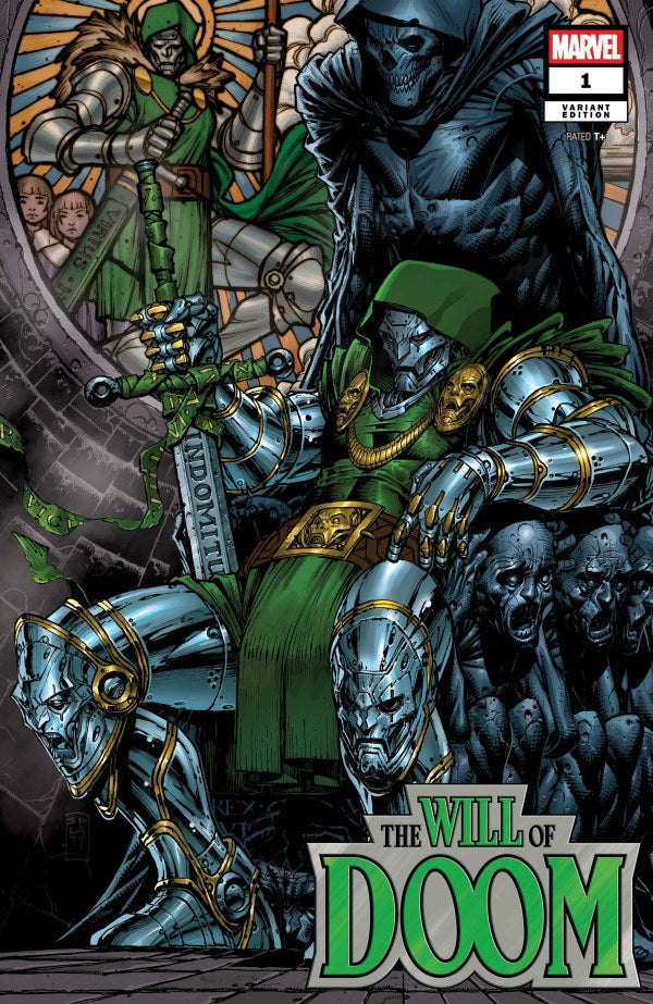 MARVEL COMICS THE WILL OF DOOM #1 STEPHEN PLATT VARIANT
