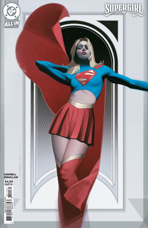 DC COMICS SUPERGIRL #11 CVR C JEFF DEKAL CARD STOCK VAR