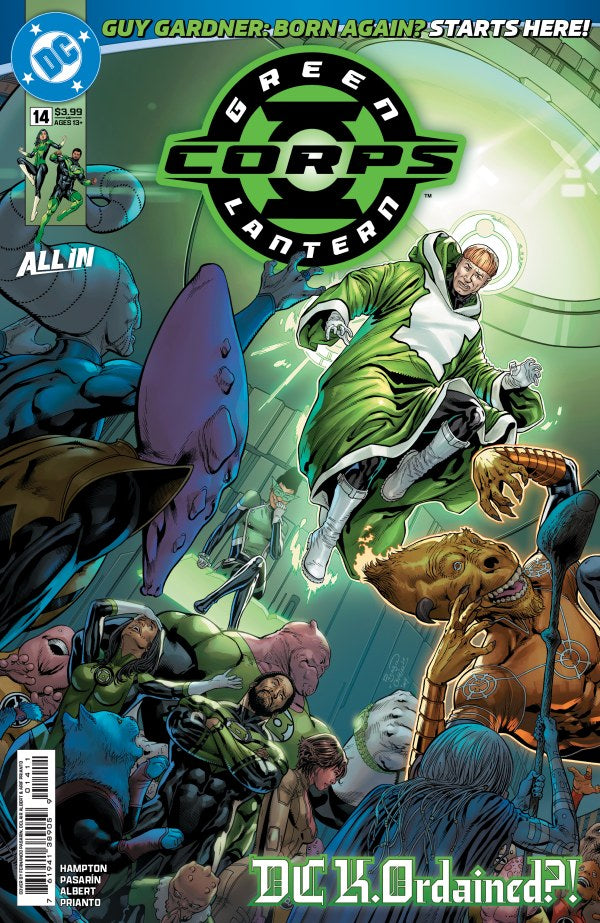 DC COMICS GREEN LANTERN CORPS #14 CVR A FERNANDO PASARIN & OCLAIR ALBERT