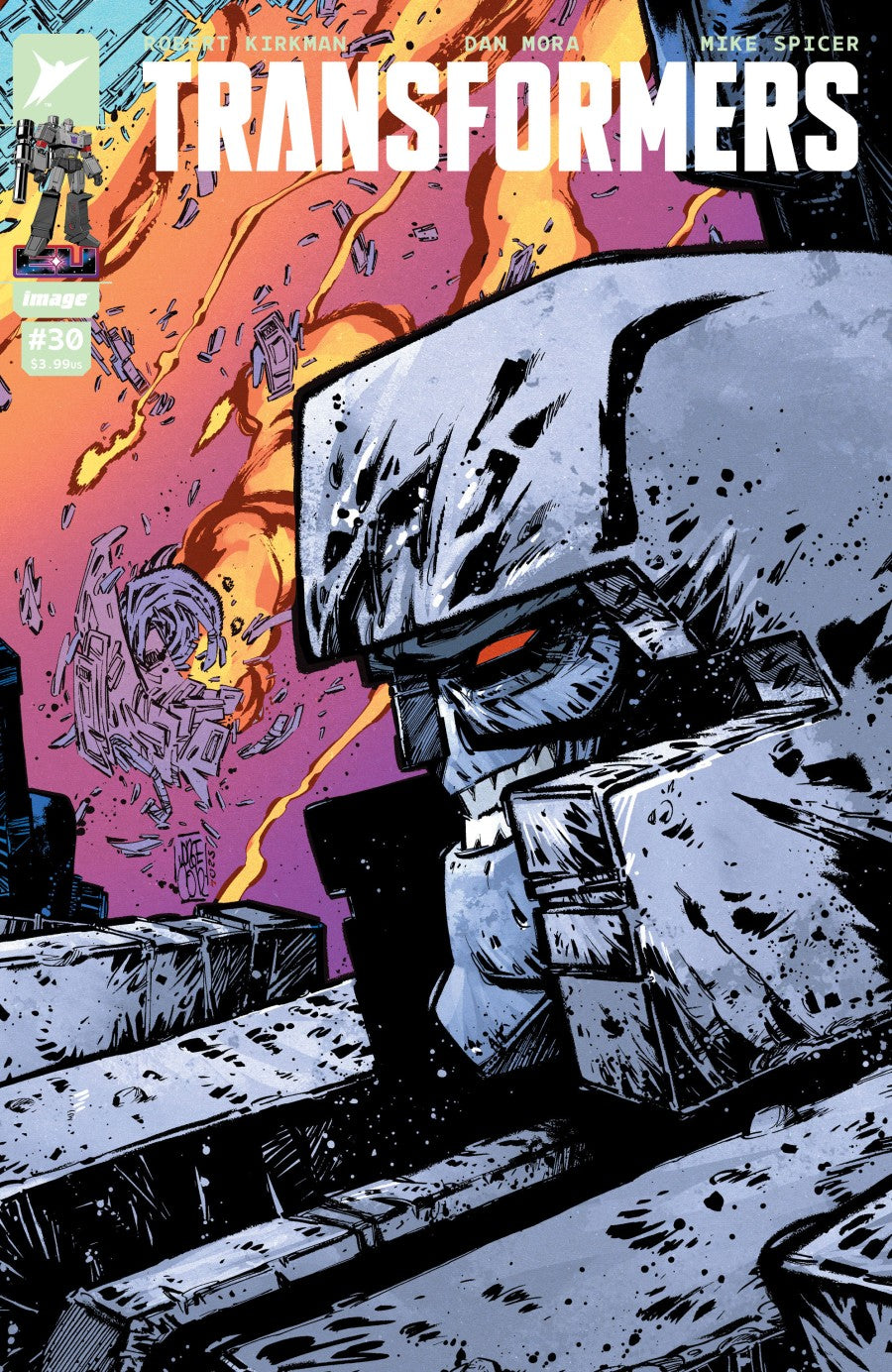 IMAGE COMICS TRANSFORMERS #30 CVR C JORGE CORONA & MIKE SPICER VAR
