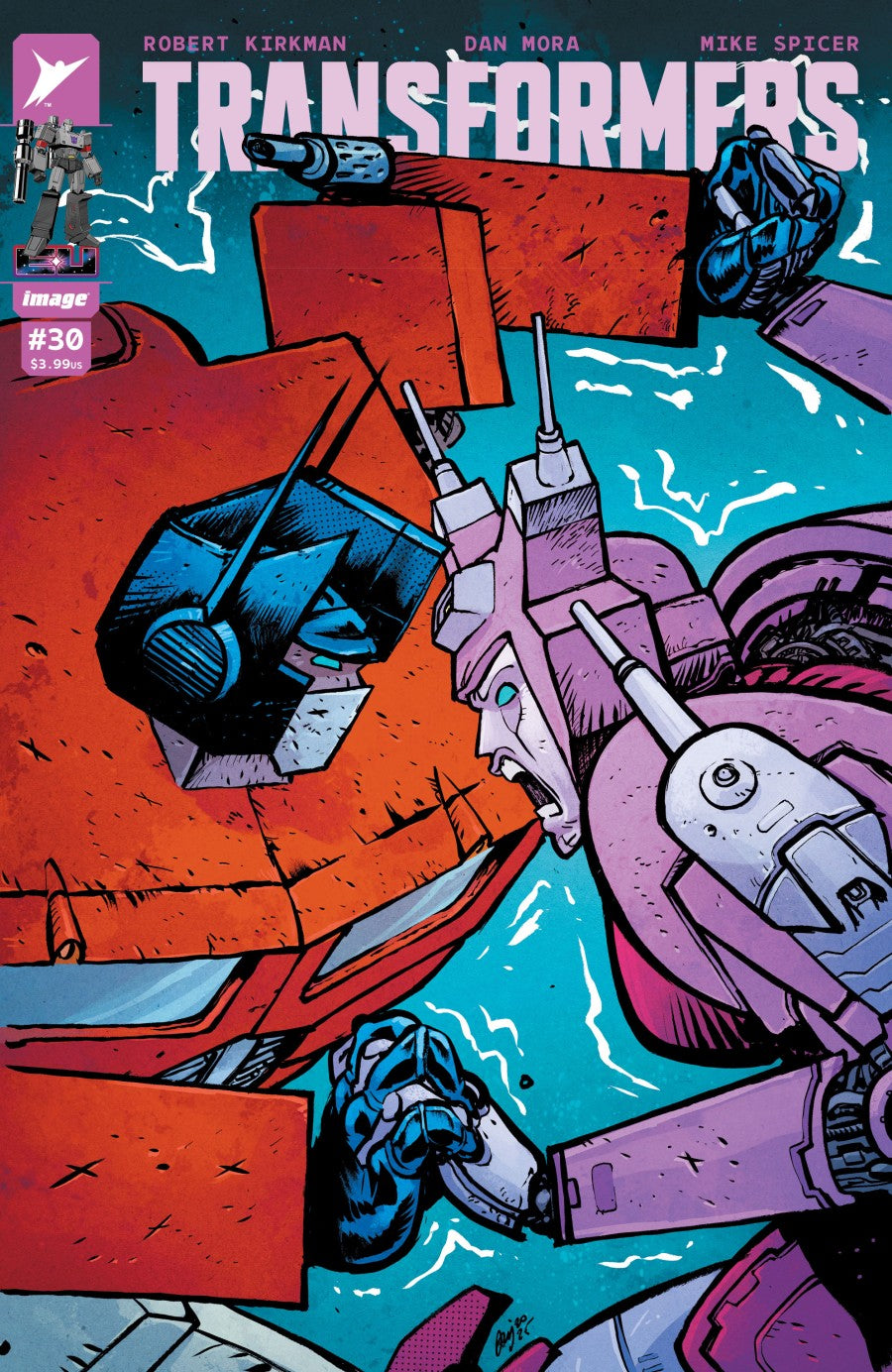 IMAGE COMICS TRANSFORMERS #30 CVR B DANIEL WARREN JOHNSON & MIKE SPICER VAR