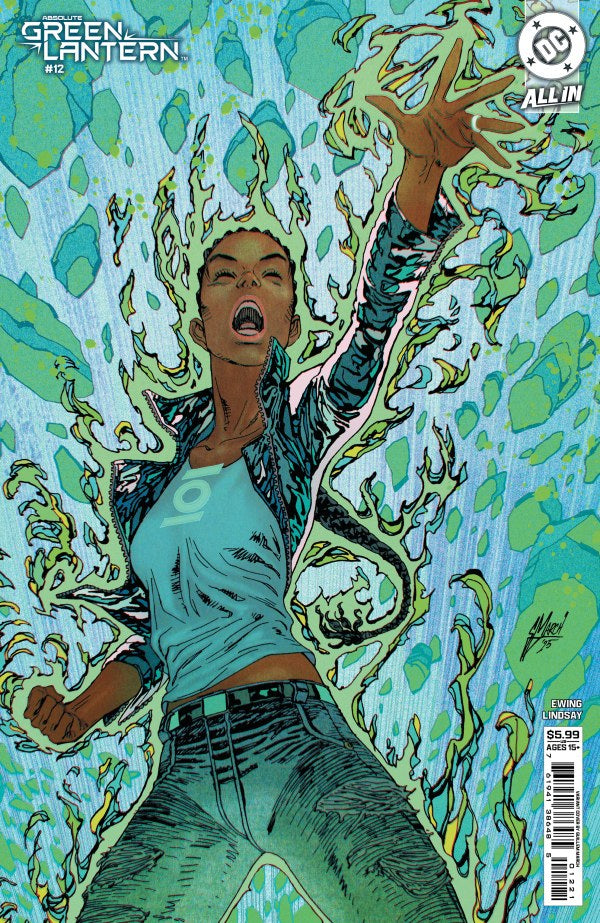 DC COMICS ABSOLUTE GREEN LANTERN #12 CVR B GUILLEM MARCH CARD STOCK VAR
