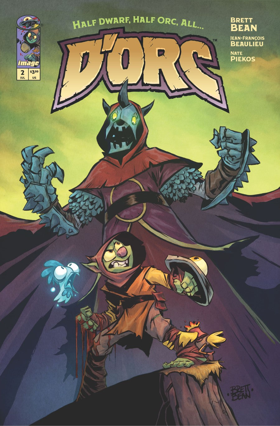 IMAGE COMICS DORC #2 CVR A BRETT BEAN