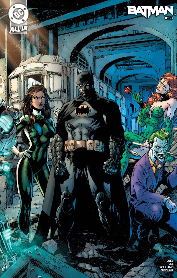 Batman #163 Cover GATEFOLD 1 JIM LEE