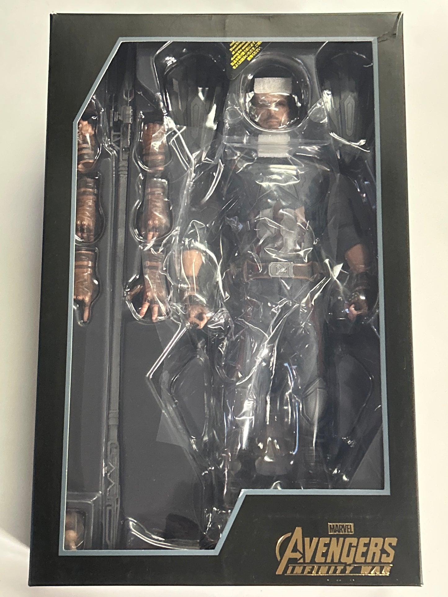MARVEL SIDESHOW AVENGERS INFINITY WAR CAPTAIN AMERICA 1/6TH SCALE FIGURE LOOSE WITH EXCELLENT CONDITION BOX