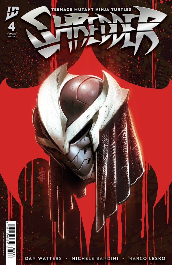 IDW COMICS Teenage Mutant Ninja Turtles: Shredder #4 Cover A (Santolouco)