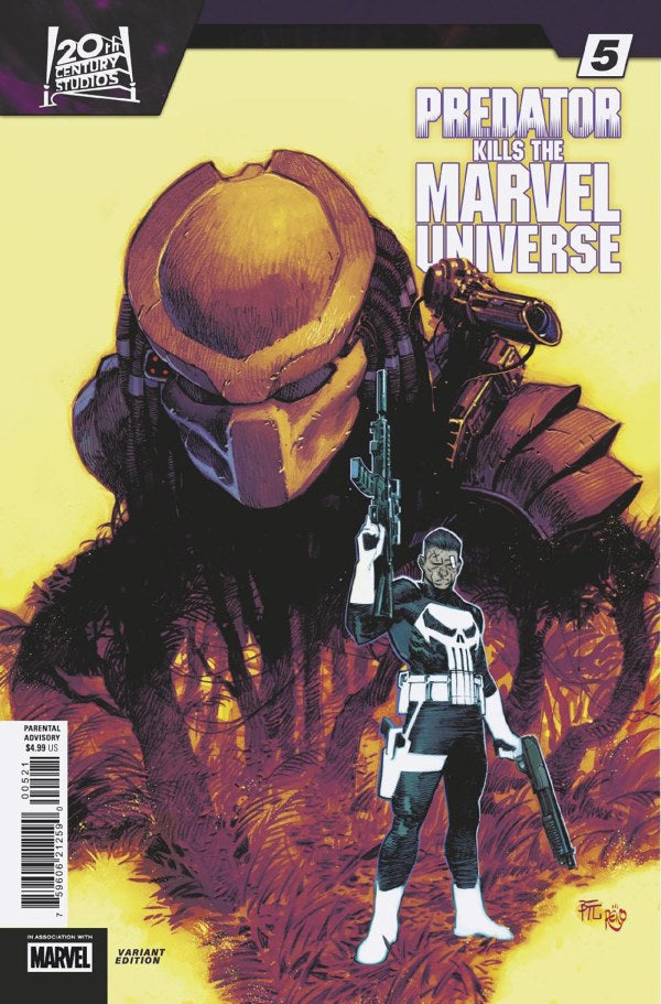 MARVEL COMICS PREDATOR KILLS THE MARVEL UNIVERSE #5 DIKE RUAN HUNTING THE HUNTERS VARIANT