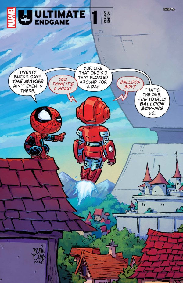 MARVEL COMICS ULTIMATE ENDGAME #1 SKOTTIE YOUNG VARIANT