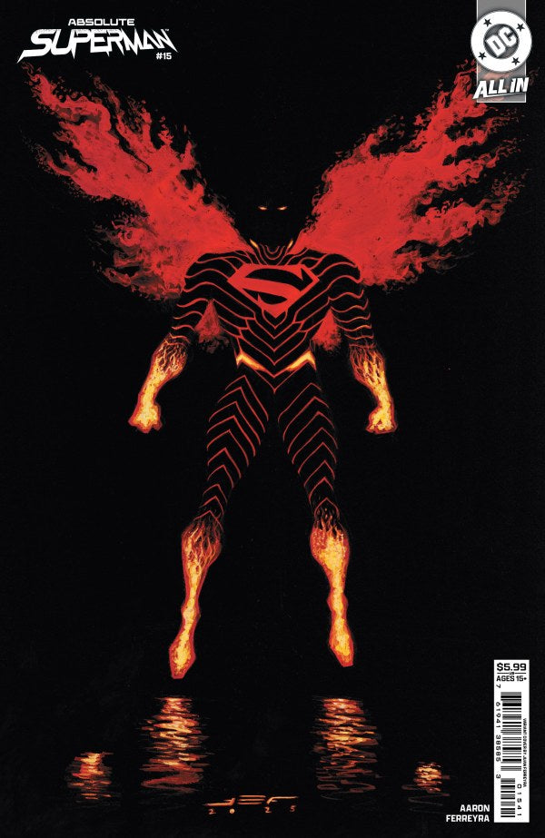 DC COMICS ABSOLUTE SUPERMAN #15 CVR D JUAN FERREYRA CARD STOCK VAR