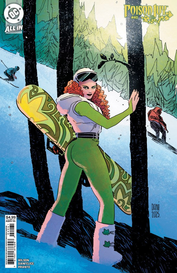 DC COMICS POISON IVY #40 CVR F DANI SWEATER WEATHER CARD STOCK VAR