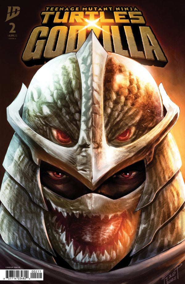 IDW COMICS Teenage Mutant Ninja Turtles x Godzilla #2 Cover A (Pe)