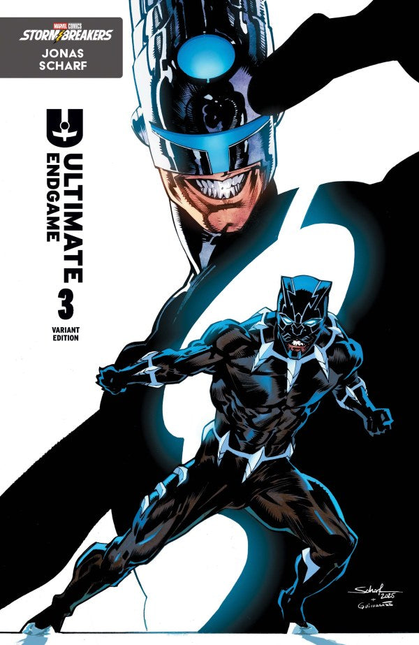 ULTIMATE ENDGAME #3 JONAS SCHARF BLACK PANTHER VARIANT