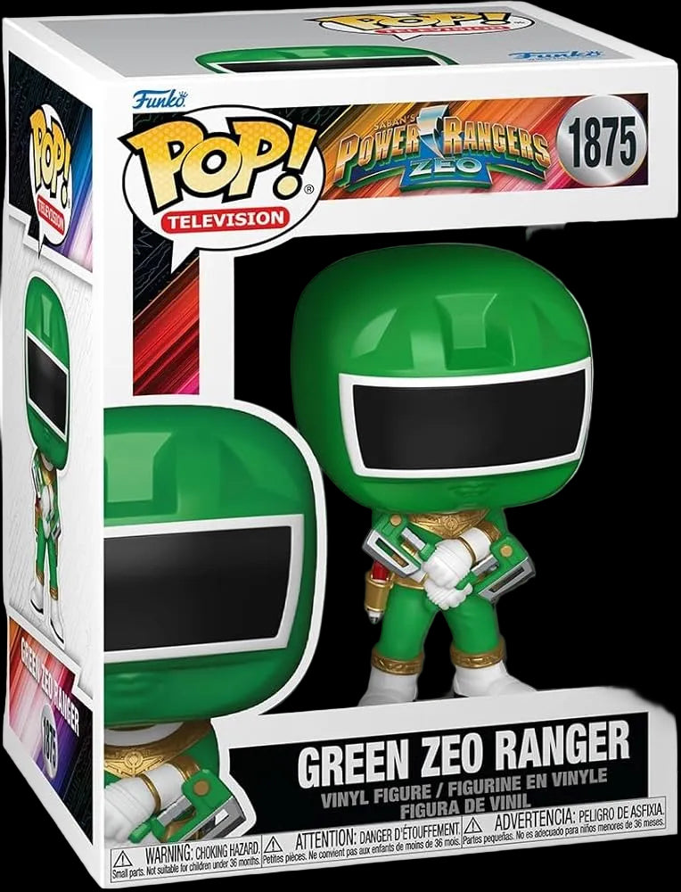 FUNKO POP TELEVISION POWER RANGERS ZEO GREEN ZEO RANGER
