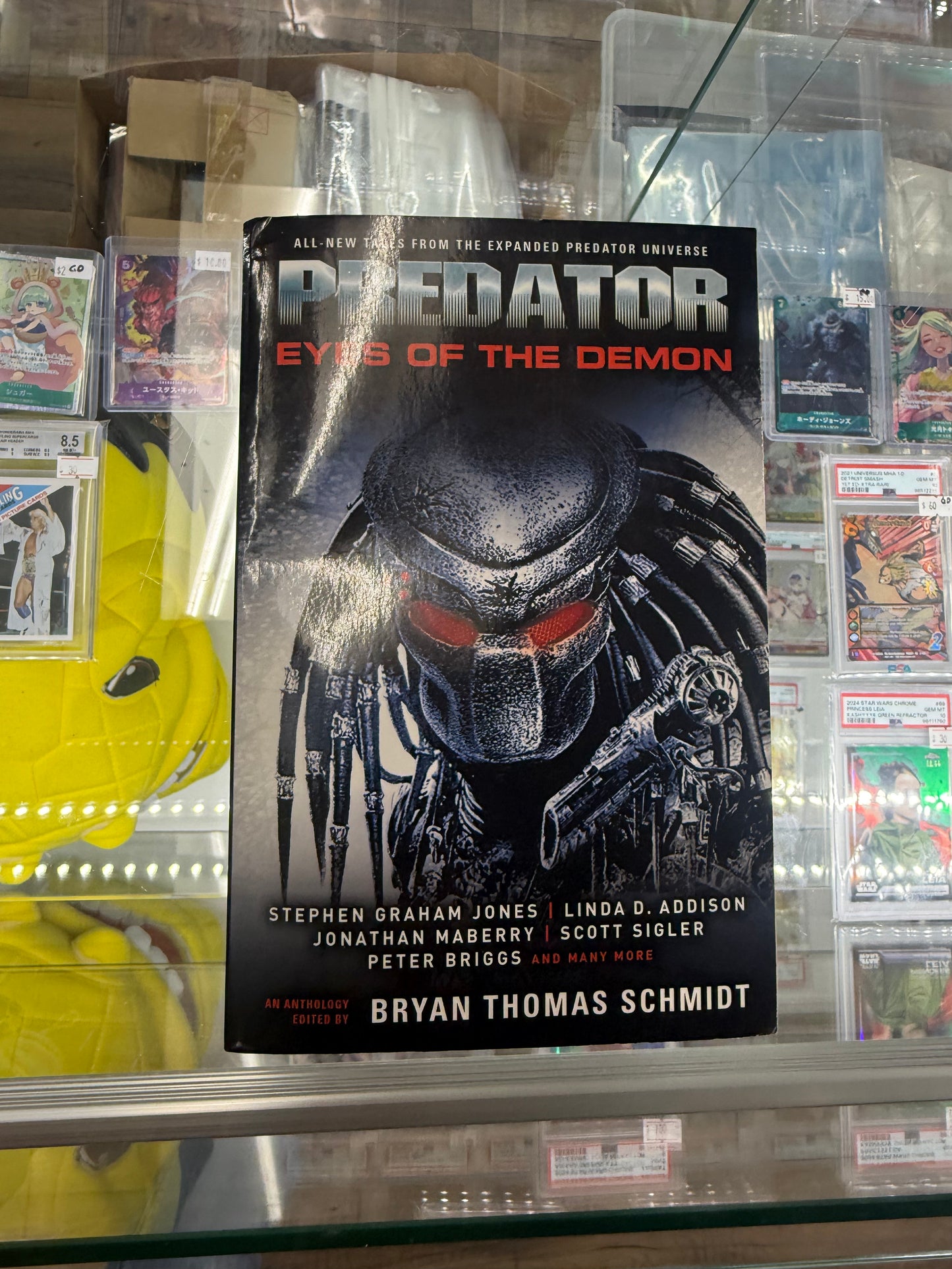 Predator eyes of the demon by Bryan Thomas Schmidt