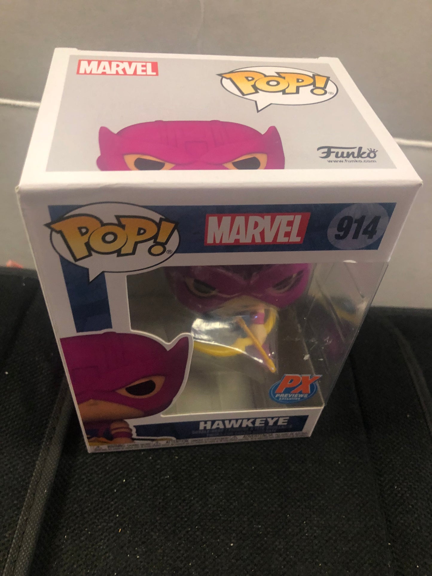 FUNKO POP MARVEL #914 HAWKEYE PX (PREVIEWS EXCLUSIVE) EXCELLENT CONDITION!