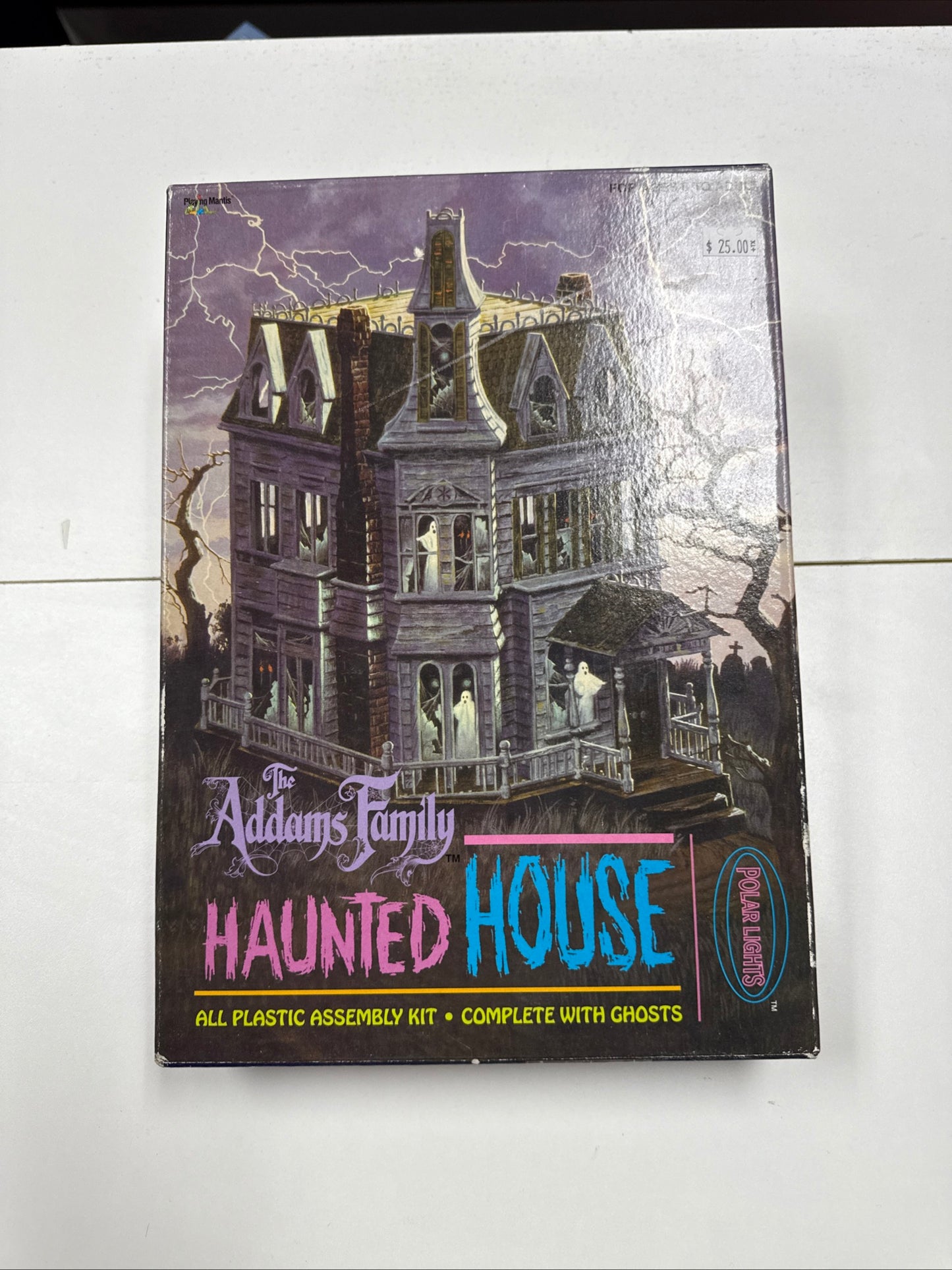 The Addams family polar lights vintage haunted house kit 1995 "as is" Halloween