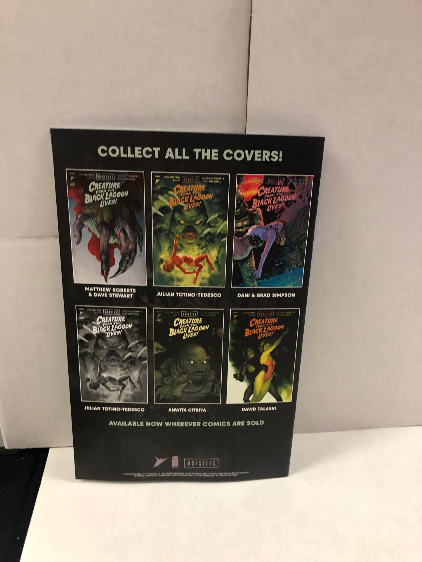 IMAGE COMICS CREATURE FROM THE BLACK LAGOON 3 1025