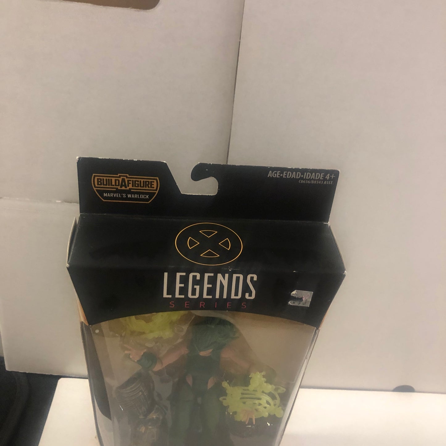 MARVEL LEGENDS SERIES X-MEN MARVELS POLARIS MARVELS WARLOCK BUILD A FIGURE GOOD CONDITION