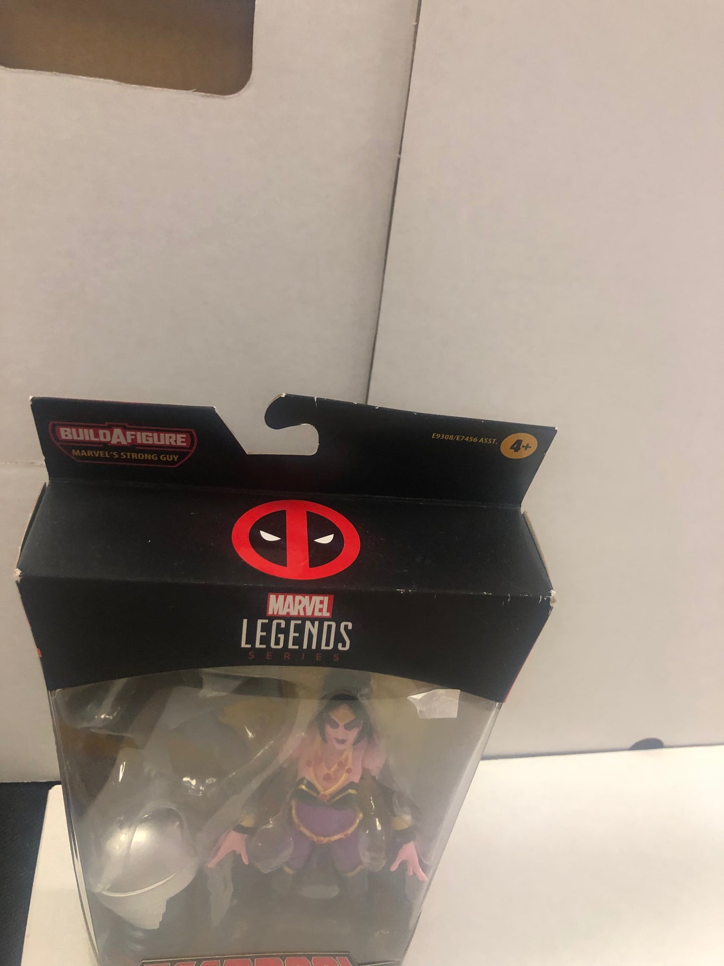 MARVEL LEGENDS SERIES DEADPOOL SHIKLAH MARVELS STRONG GUY BUILD A FIGURE OKAY CONDITION