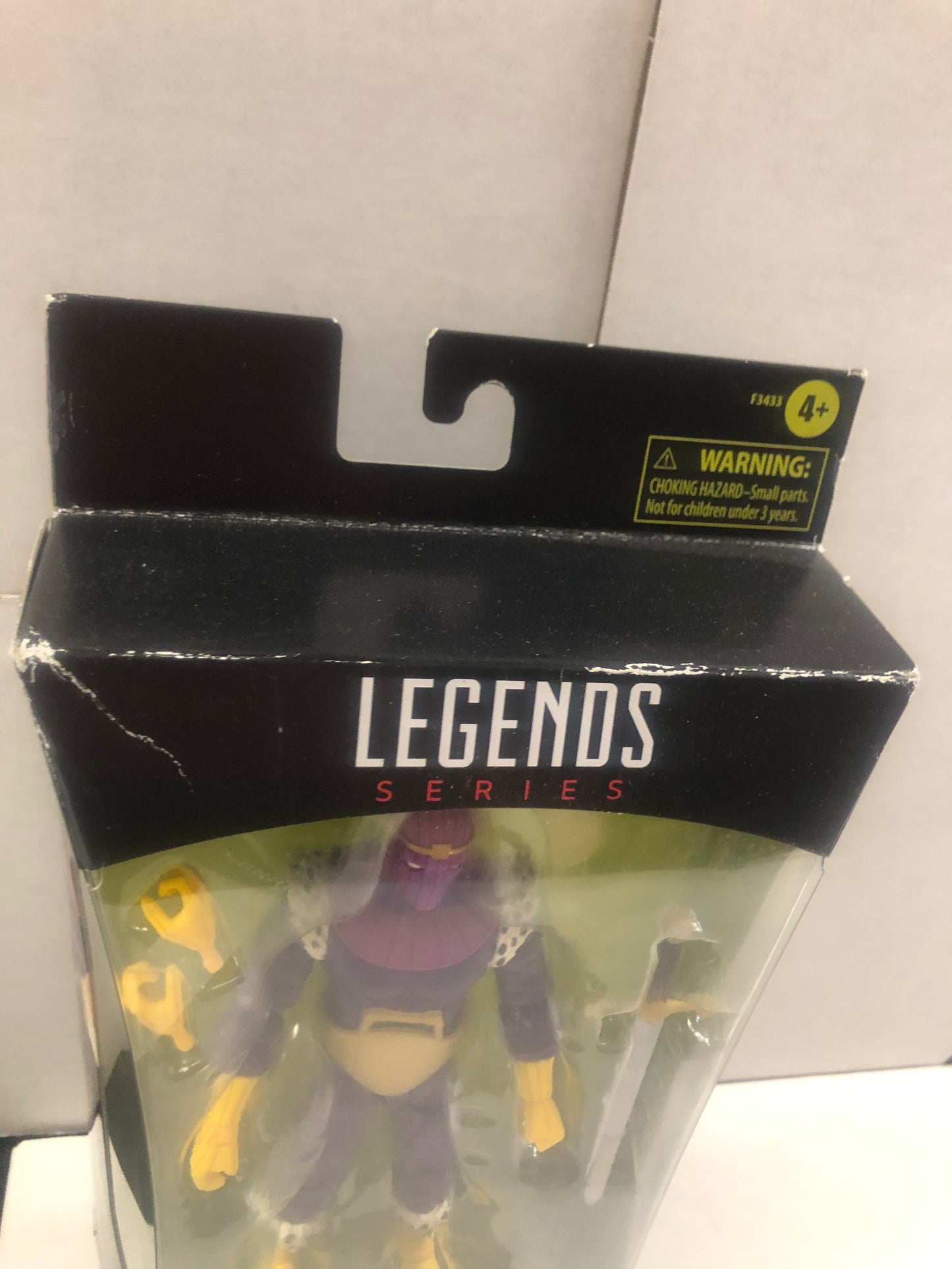 MARVEL LEGENDS SERIES SUPER VILLAINS BARON ZEMO OKAY CONDITION TEAR ON FRONT OF BOX