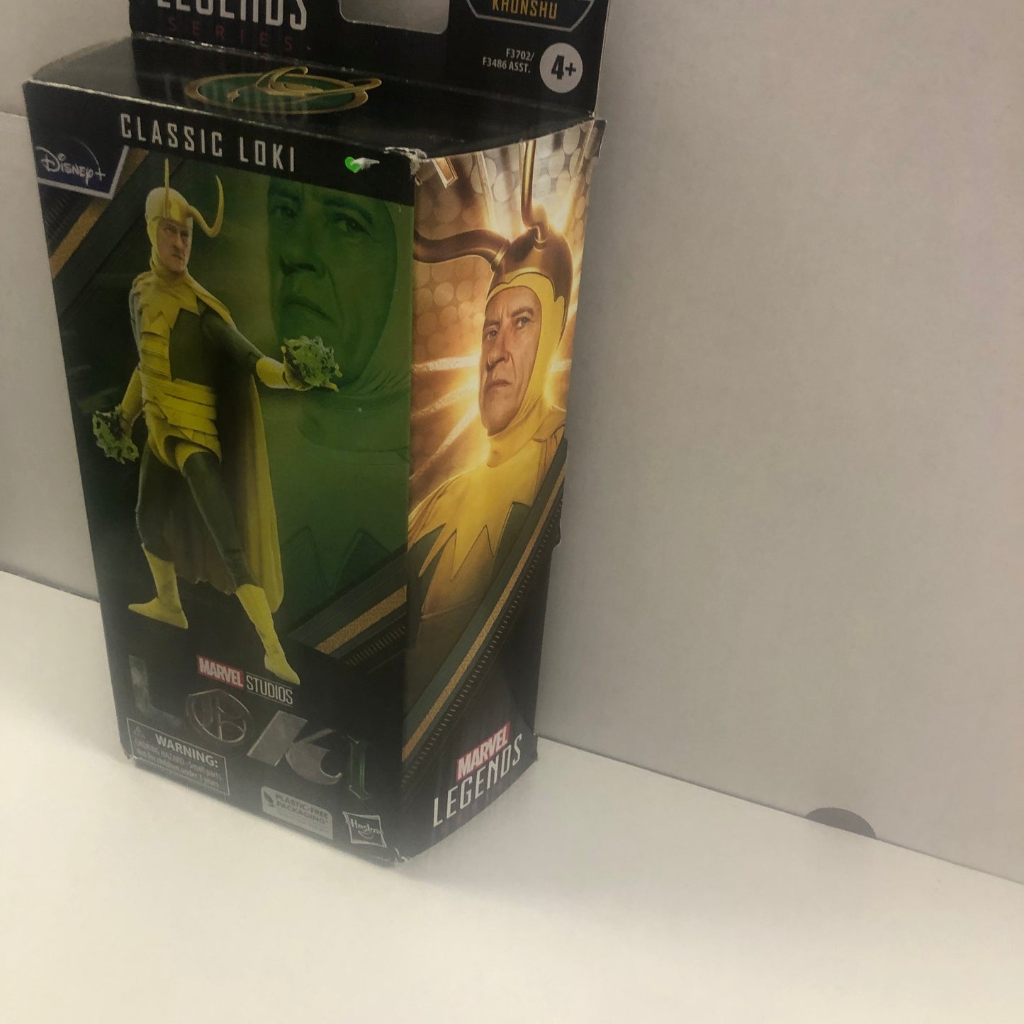 MARVEL LEGENDS SERIES CLASSIC LOKI KHONSHU BUILD A FIGURE EXCELLENT CONDITION