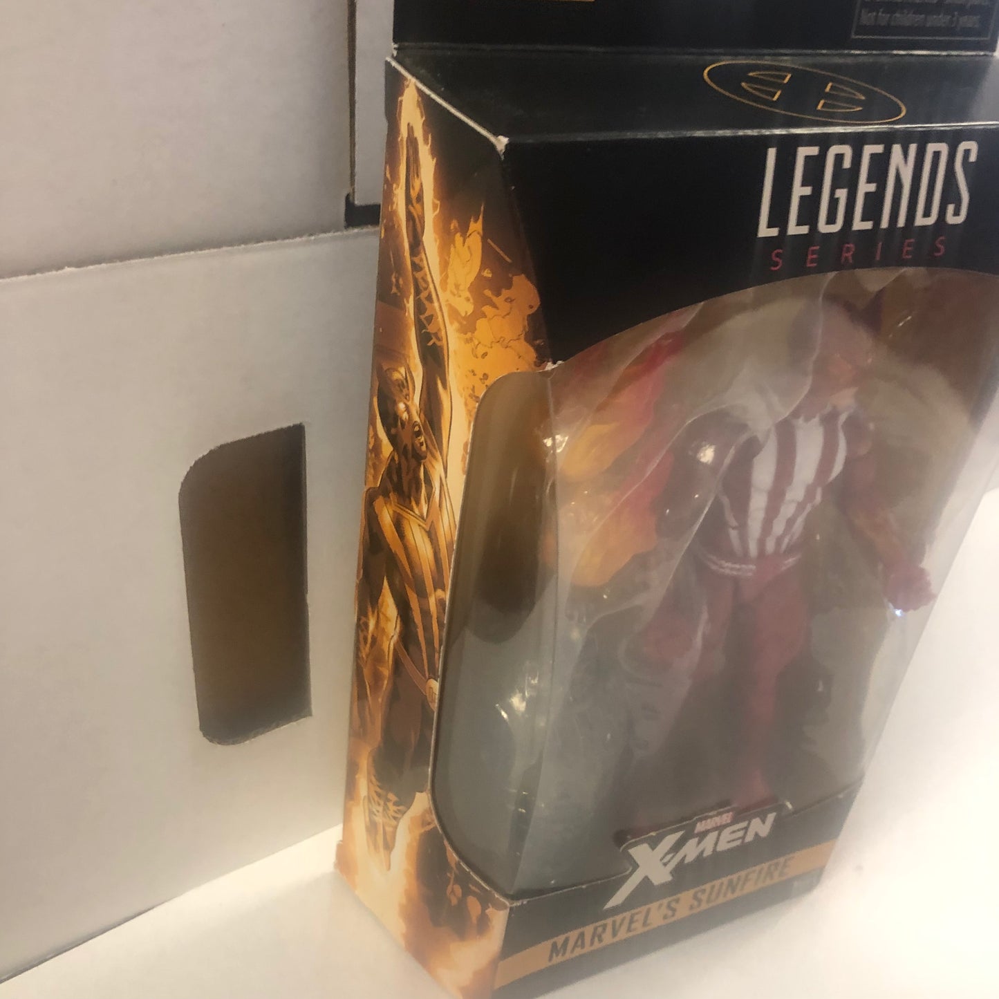 MARVEL LEGENDS SERIES X-MEN MARVELS SUNFIRE MARVELS WARLOCK BUILD A FIGURE EXCELLENT CONDITION
