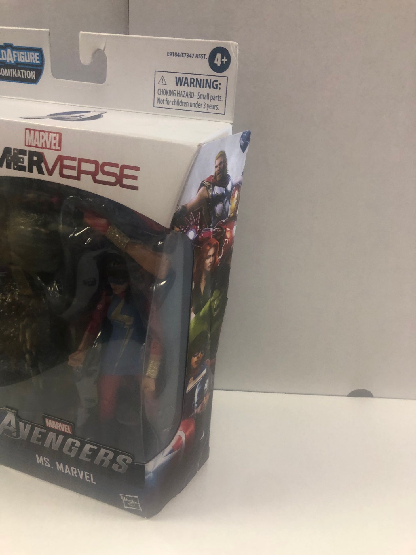 MARVEL GAMEVERSE AVENGERS MS MARVEL ABOMINATION BUILD A FIGURE