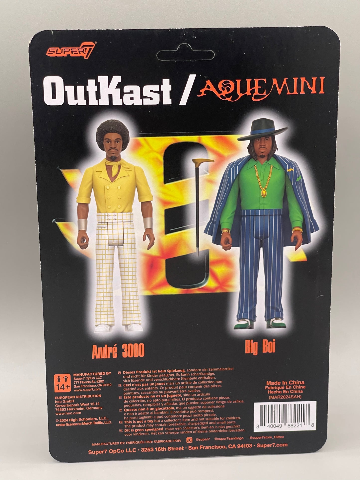 Super 7 ReAction Outkast / Aquemini