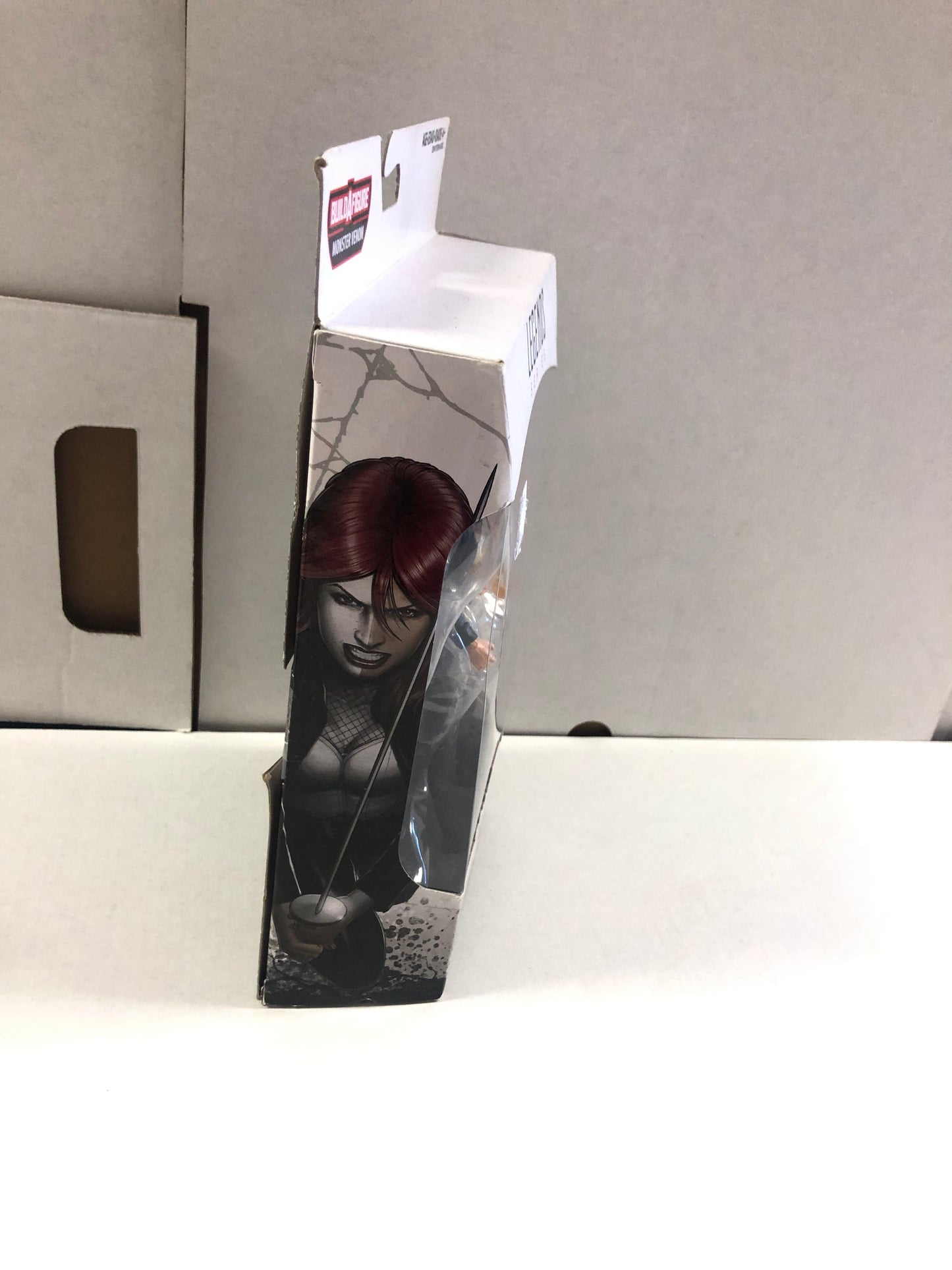 MARVEL LEGENDS SERIES TYHOID MARY MONSTER VENOM BUILD A FIGURE GOOD CONDITION BEND ON BACK OF BOX