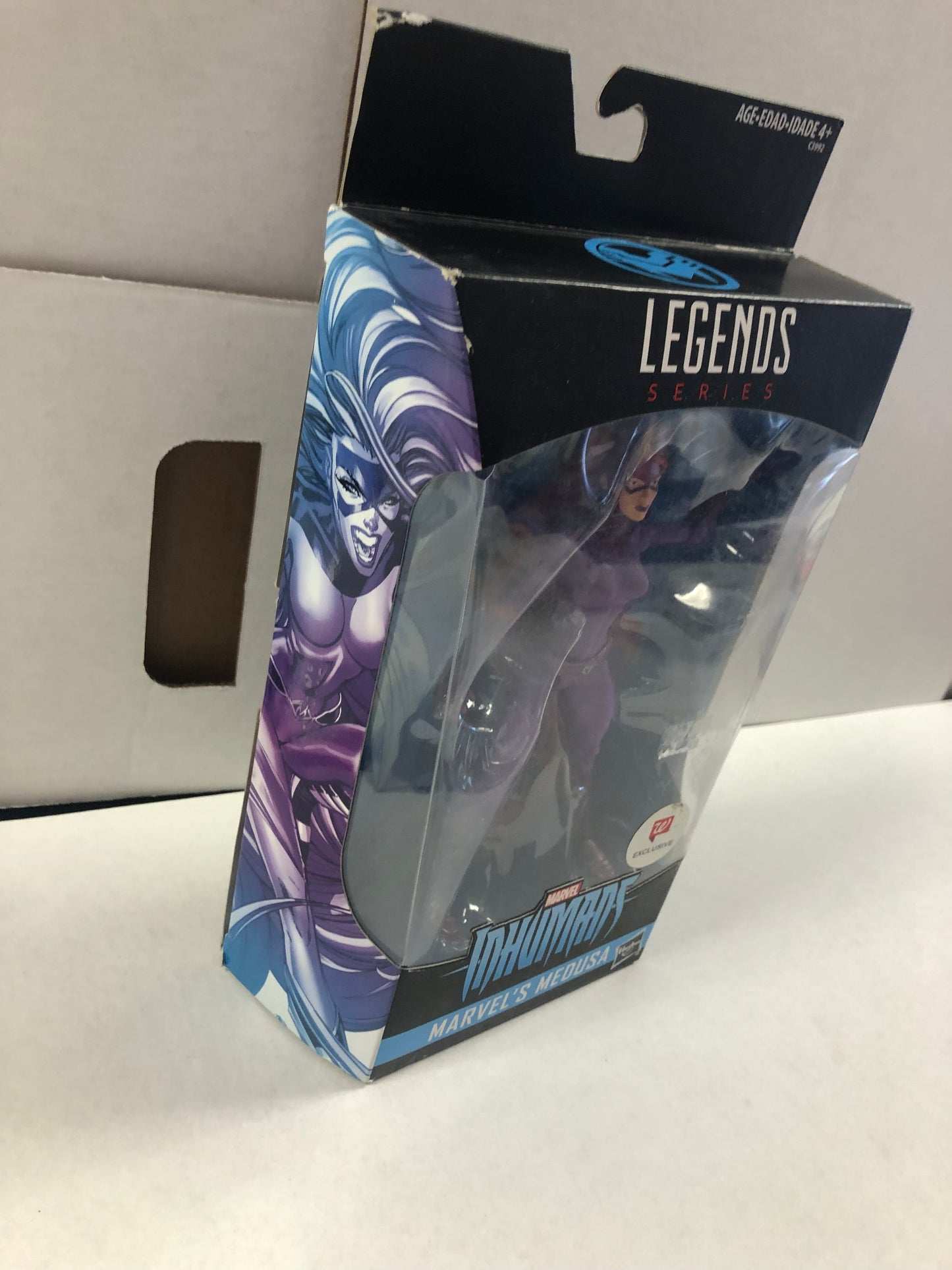 MARVEL LEGENDS SERIES INHUMANS MARVELS MUDUSA WALGREENS EXCLUSIVE GOOD CONDITION