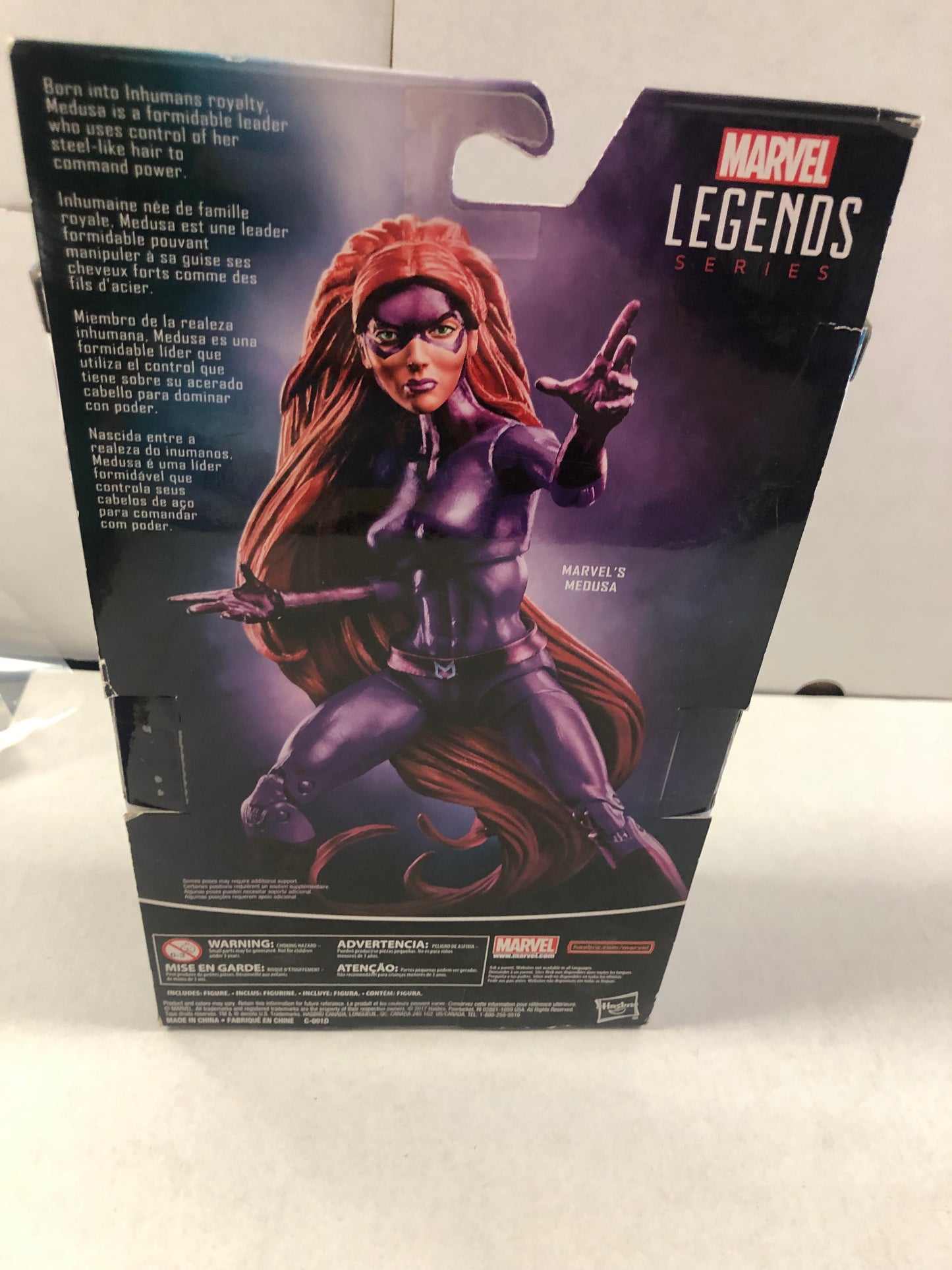 MARVEL LEGENDS SERIES INHUMANS MARVELS MUDUSA WALGREENS EXCLUSIVE GOOD CONDITION