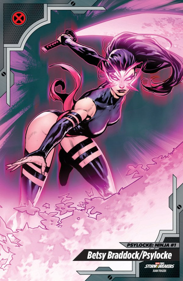 MARVEL COMICS PSYLOCKE: NINJA #1 JUAN FRIGERI X-MEN TRADING CARD VARIANT