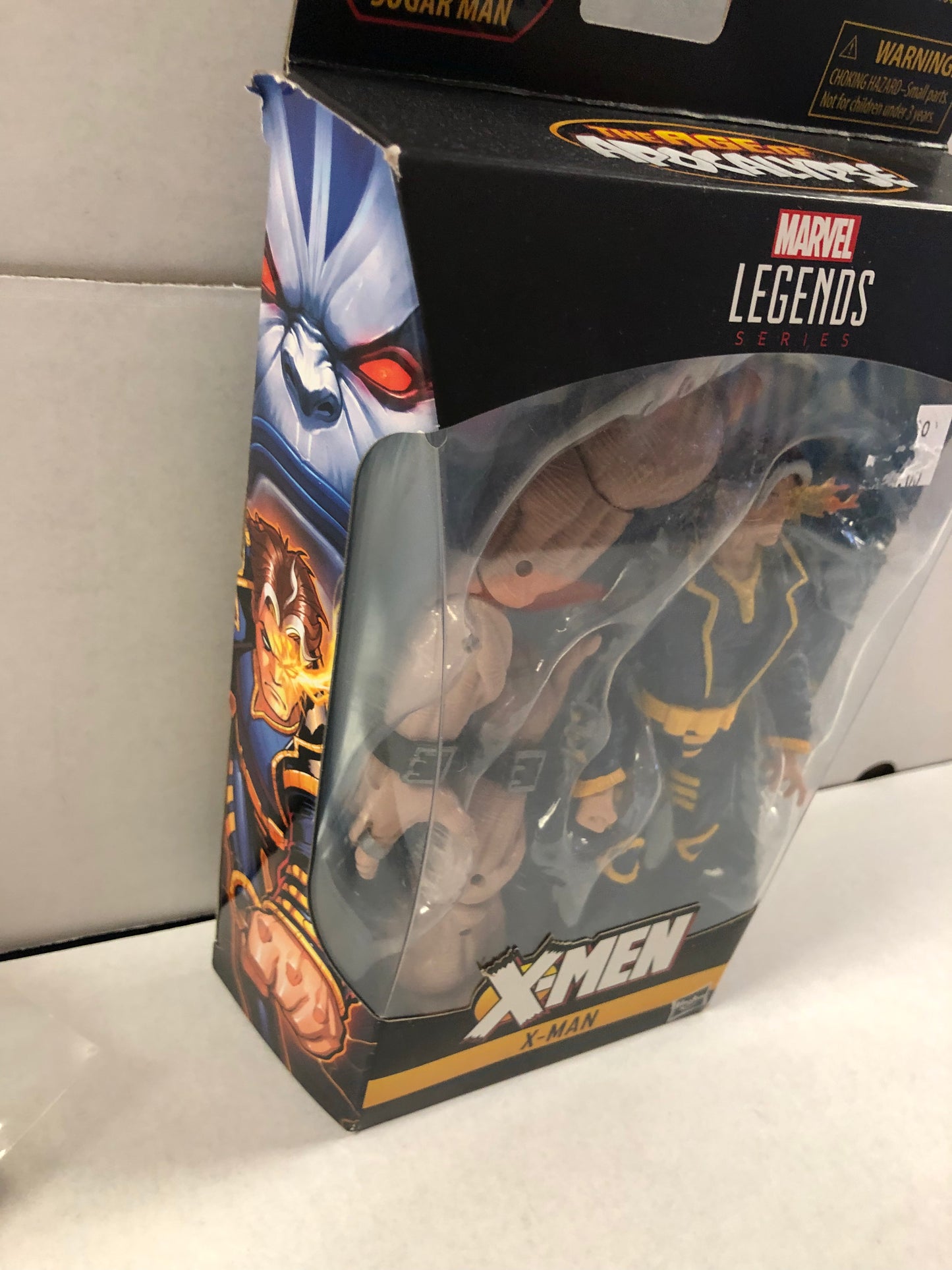 MARVEL LEGENDS SERIES X-MEN X-MAN SUGAR MAN BUILD A FIGURE GOOD CONDITION