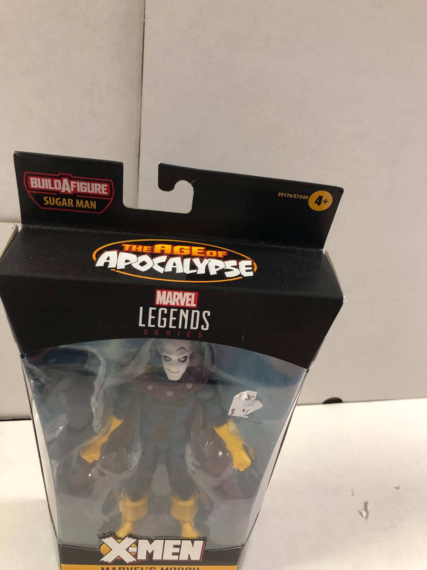 MARVEL LEGENDS SERIES X-MEN MARVELS MORPH SUGAR MAN BUILD A FIGURE GOOD CONDITION SMALL TEAR ON FRONT OF BOX
